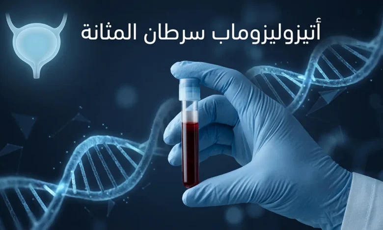 فحص الحمض النووي الورمي الدوراني لتوجيه علاج أتيزوليزوماب في سرطان المثانة