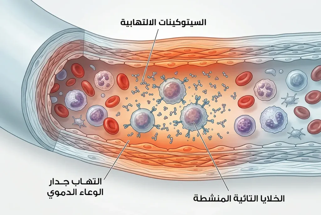آلية متلازمة إطلاق السيتوكينات CRS كأثر جانبي لعلاج CAR T-cell