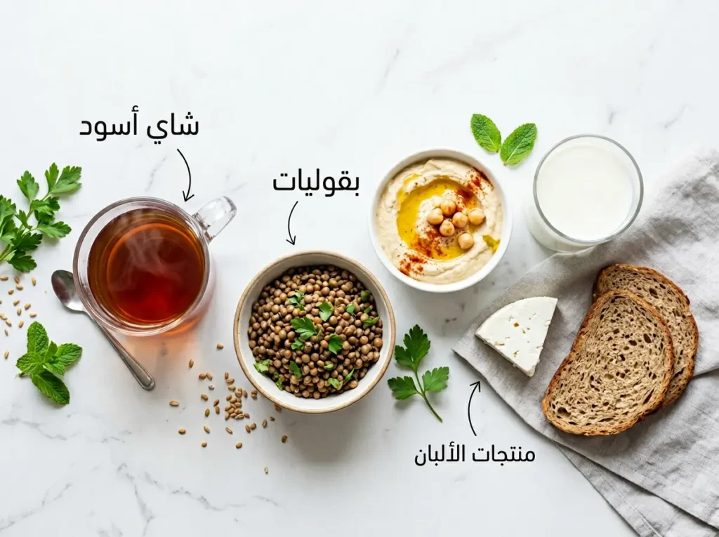 أطعمة ومشروبات تُساعد على تقليل امتصاص الحديد لدى مرضى داء ترسب الأصبغة الدموية
