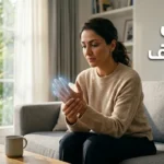صورة غلاف لمقال طبي عن تنميل الأطراف تُظهر شخصاً يمسك يده بقلق خفيف مع إبراز بصري لطيف لإحساس الوخز في الأصابع