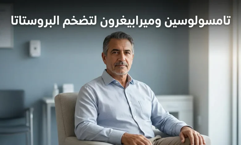 صورة غلاف مقال الجمع بين تامسولوسين وميرابيغرون لعلاج تضخم البروستاتا الحميد