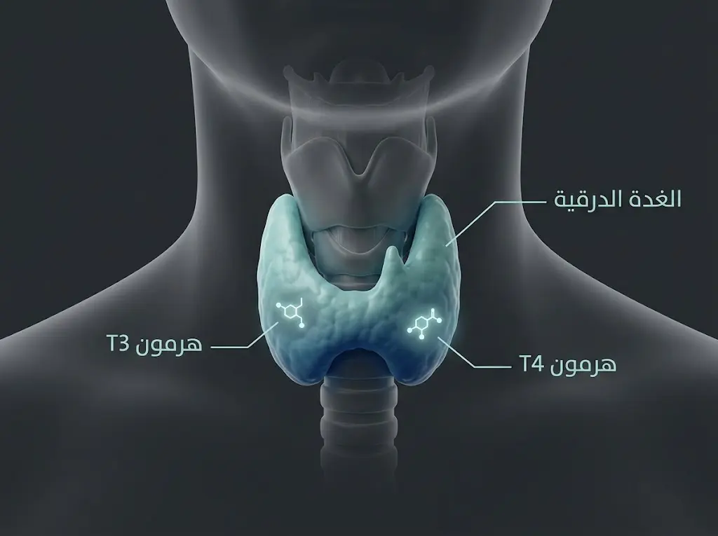 تأثير الأشواغندا على هرمونات الغدة الدرقية T3 وT4