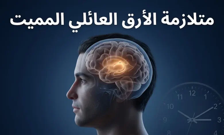 متلازمة الأرق العائلي المميت - مرض بريوني وراثي نادر يؤثر في الدماغ والنوم